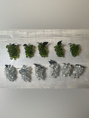 Vintage Lucite Grape Clusters